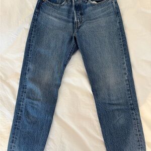 Levi's Blue Straight Leg Jeans Classic Denim